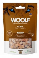 WOOLF pochoutka Soft Cubes Horse 100g