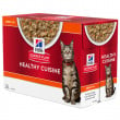 Hill's Science Plan Feline Adult Chicken & Veg stew kapsička 12x80g