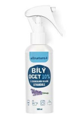 Allnature Bílý ocet sprej 10% s vůní levandule 500ml