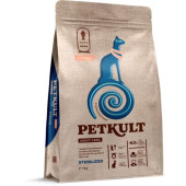 Petkult Cat Sterilised Salmon - 7kg + kapsička zdarma