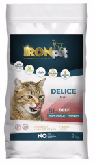 IRONpet Cat Adult Delice Beef 12kg