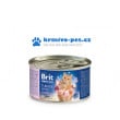 Brit Premium Cat by Nature konzerva Turkey&Liver 200g