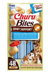 Inaba Churu Bites Joint Support dog snack kuře a sýr 4 x 12 g