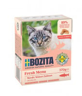 Bozita Cat kousky v omáčce s lososem Tetrapak 370g