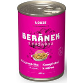 Louie konzerva pro psy - Beránek s nádivkou 400g