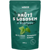 Louie kapsa pro psy krůtí s lososem a kopřivou 300g