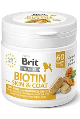 Brit Vitamins Biotin Skin & Coat Care 120 g