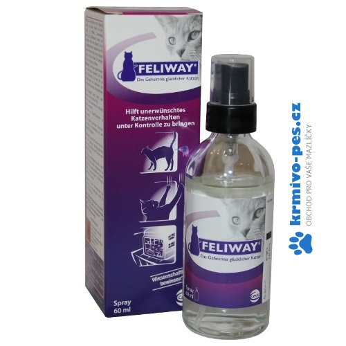 Ceva Feliway spray 60 ml + kapsička zdarma