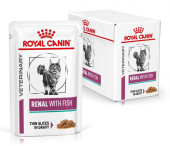 Royal Canin VD Cat kapsičky Renal with fish 12 x 85 g