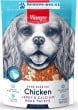 Wanpy Dog Chicken Jerky & Calcium Bone Twists 100g