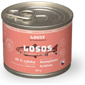 Louie konzerva pro psy losos, rakytník,prebiotika 200g