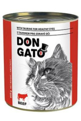 Don Gato cat konzerva hovězí 850g