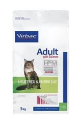 VET HPM Adult Cat Salmon Neutered & Entire 3kg