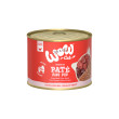 WOW Cat konzerva Adult Paté PUR hovězí 200g