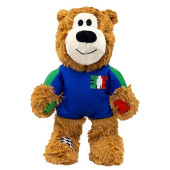 Hračka plyš KONG Wild Knots Sport Bear - Itálie