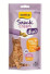 GimCat Snack Cream Duo kuře&dýně 6x15g