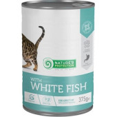 Nature's Protection Cat konzerva Adult bílá ryba 375 g