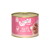 WOW Cat konzerva Kitten Paté drůbež s játry 200g
