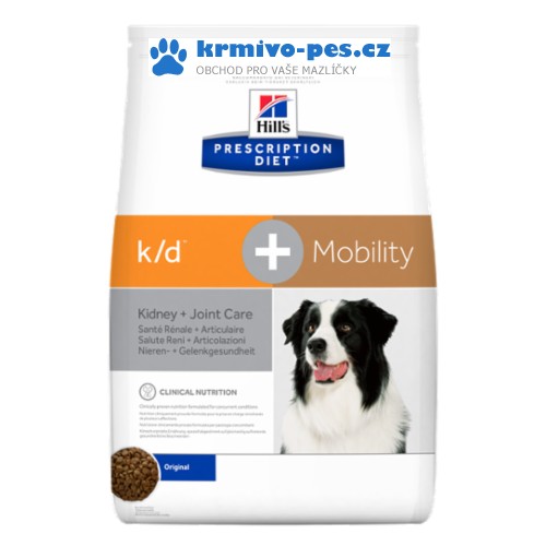 Hill's PD Canine K/D + Mobility Dry 12kg