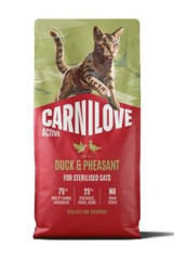 Carnilove Cat Active Dry Duck&Pheasant Sterilised Adult 6kg