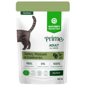 Nature's Protection Prime Cat kapsička Sterilised Turkey/Pheasant 85 g