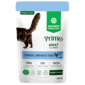 Nature's Protection Prime Cat kapsička Weight Control Chicken/Salmon/Tuna 85 g