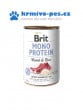 Brit Dog konzerva Mono Protein Lamb & Brown Rice 400g