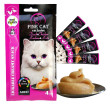 Fine Cat Exclusive Krémová svačinka pro kočky KACHNA & KUŘE 4x15g