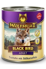 Wolfsblut Dog Adult Black Bird konzerva 800g