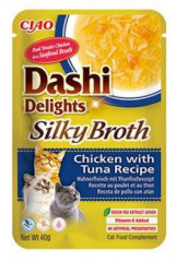 Churu Cat Dashi Delights Silky Broth Chicken & Tuna 40g