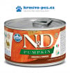 N&D DOG PUMPKIN konzerva Adult Venison & Pumpkin Mini 140g