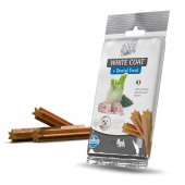 N&D WHITE Dog Dental Snack Sea Bass Medium & Maxi 100g