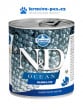 N&D DOG OCEAN konzerva Adult Salmon & Codfish 285g