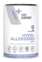 VetExpert VD 4T Hypoallergenic Horse Dog konzerva 400g