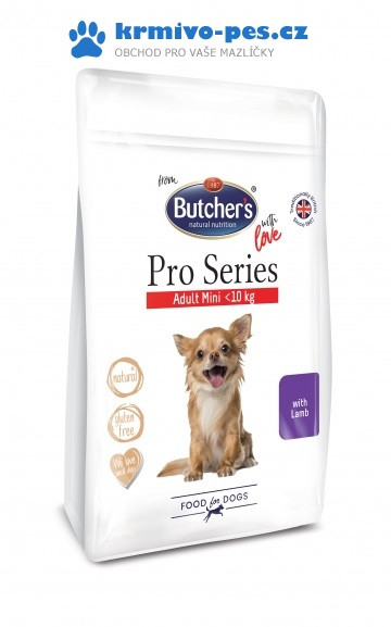 Butcher’s Dog Pro Series pro malé psy s jehněčím 800g