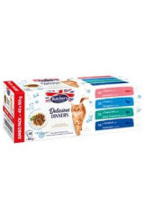 Butcher's Cat Delicius Dinners rybí výběr v želé 40x100g