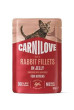 Carnilove Cat Pouch Jelly Rabbit+Marigold Kittens 85g