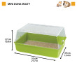 Klec DUNA MINI MULTY hlodavec 55x39x27cm mix barev FP