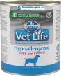 Vet Life Natural Canine konz. Hypoaller Duck&Potato 300 g