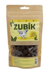 Pochoutka ZUBÍK Kuřecí kolečka s meduňkou 200g