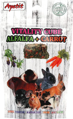 Apetit Vitality Cube lis.vojtěška,mrkev 150g