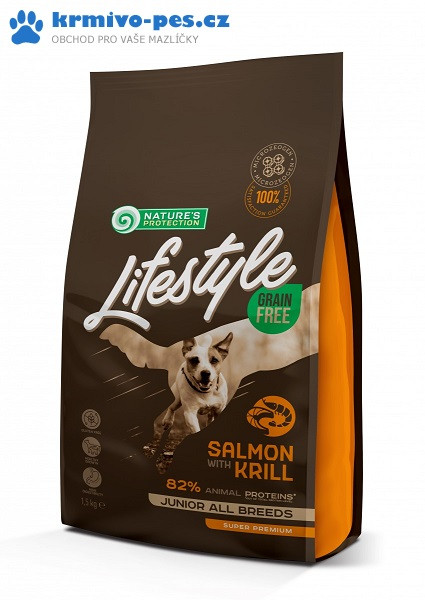 Nature's Protection Dog Dry LifeStyle GF Junior 10 kg