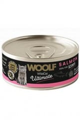 WOOLF Wildcat Ultimate konzerva Kitten Salmon pate 85g