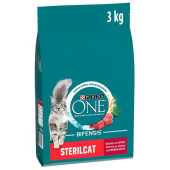 Purina ONE Bifensis Sterilcat s hovězím a pšenicí 3 kg