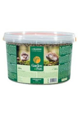 Krmivo GARDEN FUN pro volně žijící ježky kyblík 1,6kg