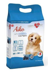 Podložka absorbční pro psy Aiko ActiveCarbon 60x90cm 10ks