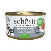 Schesir Cat konzerva Adult tuňák/oliheň 70g