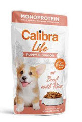 Calibra Dog Life kapsa Puppy&Junior Beef 150g