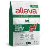 ALLEVA EQUILIBRIUM Cat Adult Sensitive Venison 10kg