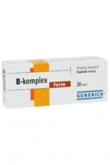 Vitamin B-komplex Forte Generica 20tbl